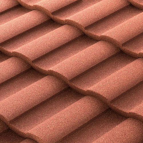 Композитная Черепица Metrotile Roman Roman-terracotta